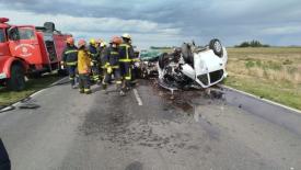 Accidente fatal en ruta 65: cuatro personas perdieron la vida
