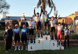 Leonardo Pérez, entre los mejores de la Elite en gran premio corrido en Capitán Sarmiento