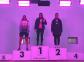 La hendersonense Aldana Valle subió al podio en la maratón Impulse Move 2026