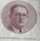 Escribano Domingo Decotto,  jefe de la oficina del Registro Civil entre 1930 y 1933